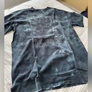 Vintage Led Zeppelin Washed Acid Tee Shirt 1977 United States of America